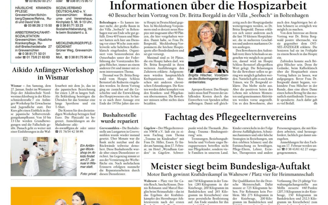 Informationen über die Hospizarbeit