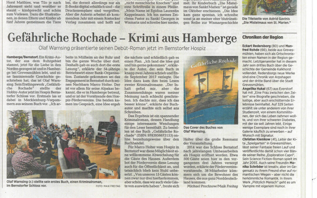 Gefährliche Rochade – Krimi aus Hamberge