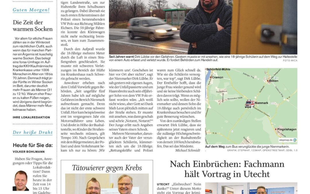 Tätowierer gegen Krebs
