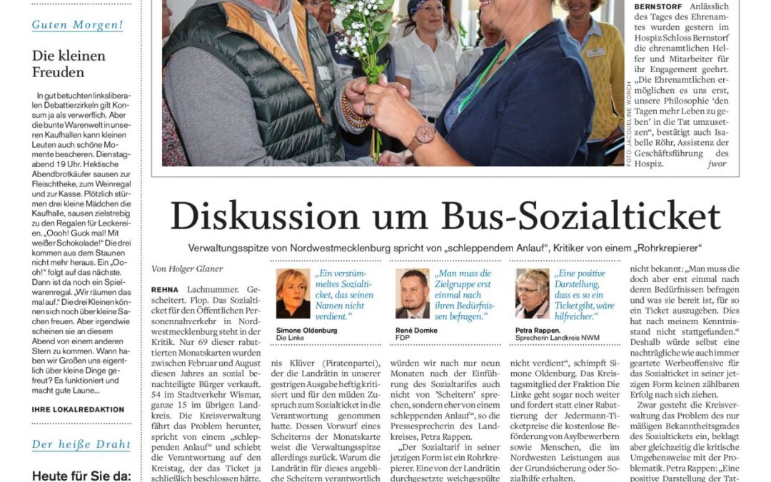 Den Tagen mehr Leben geben