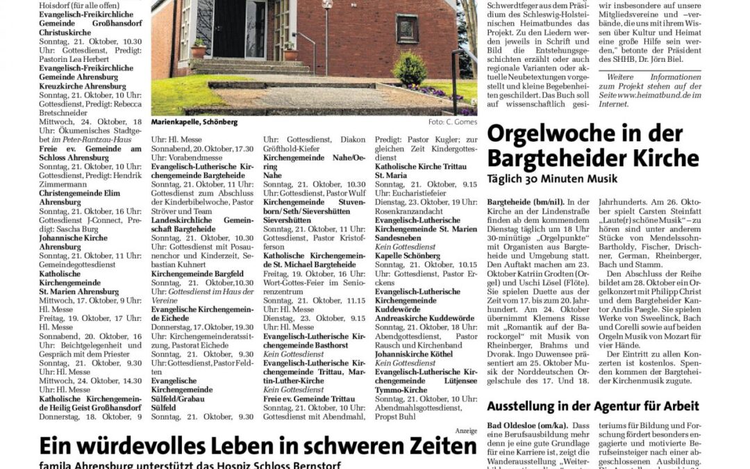 Ein würdevolles Leben in schweren Zeiten