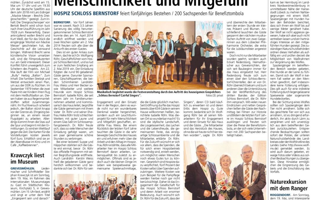 Leuchtturmprojekt für mehr Menschlichkeit und Mitgefühl
