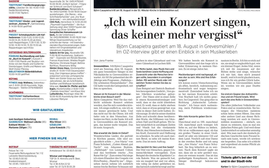 Einblick in die Hospizarbeit in Bernstorf