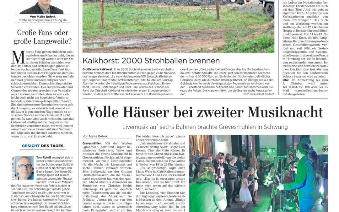 Besonderer Workshop in Bernstorf
