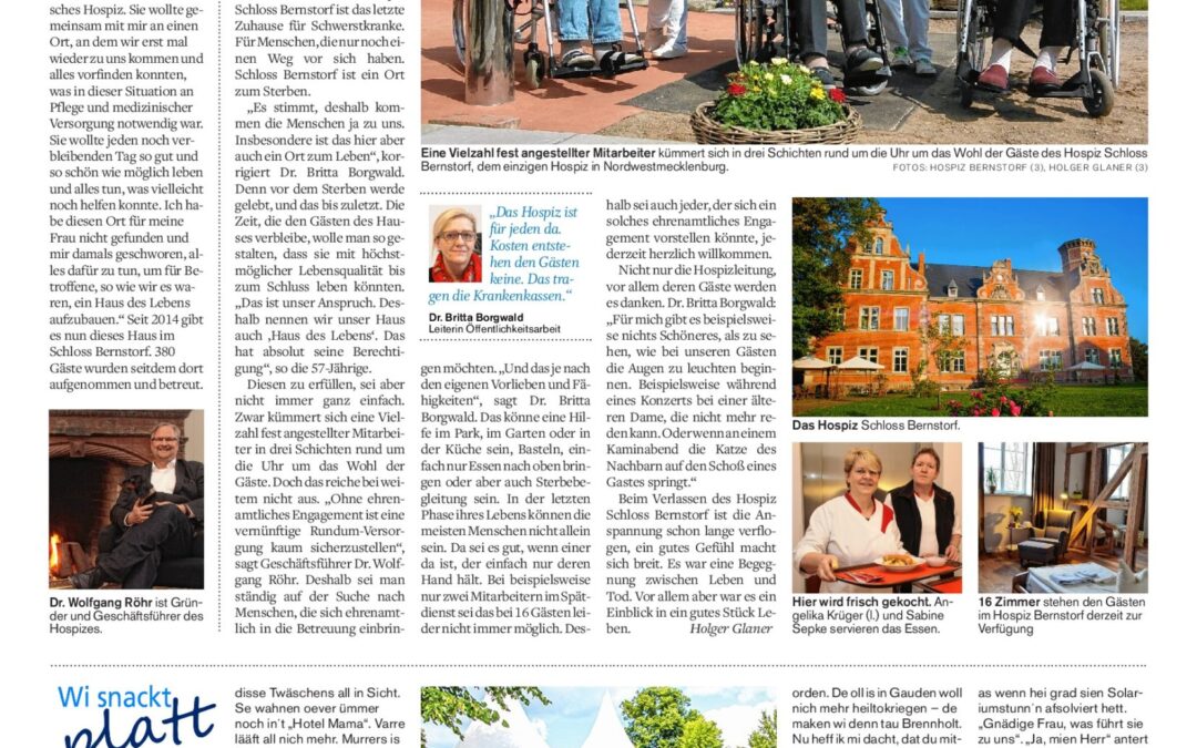Leben – und zwar bis zum Schluss