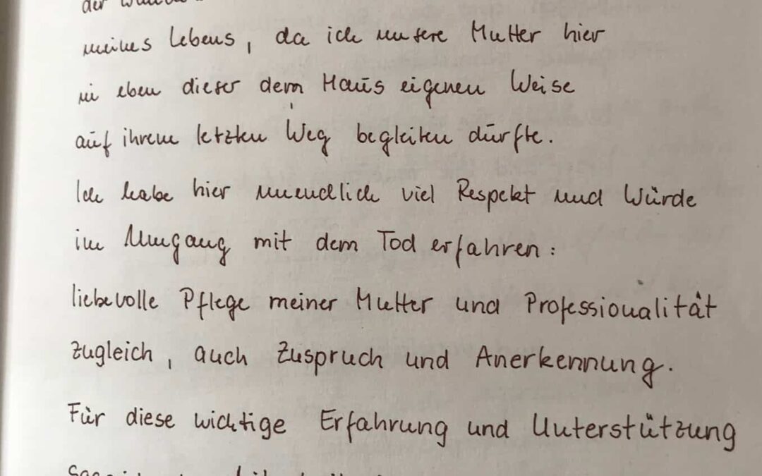 Einfach mal Danke sagen