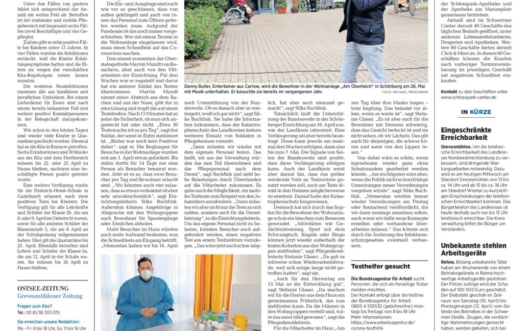 Engelsläufer sammeln für Bernstorfer Hospiz