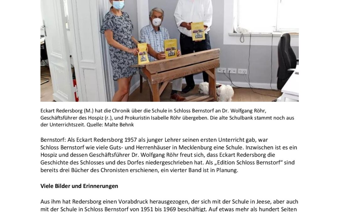 Vom Lehrer zum Chronisten