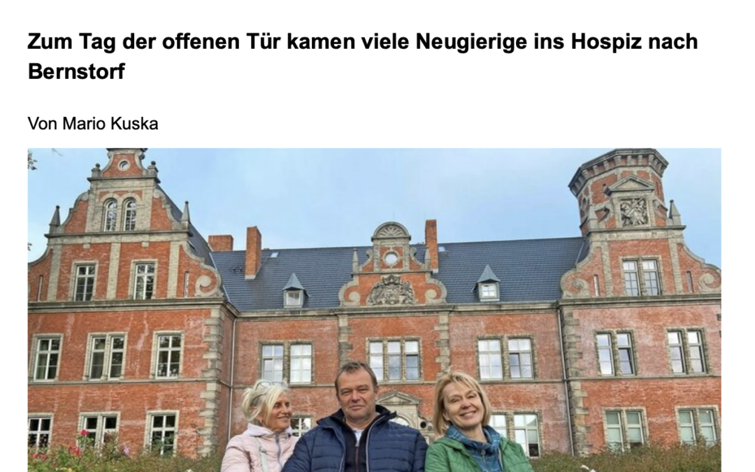 Abschied in Würde: Wo unheilbar Kranke gepflegt werden